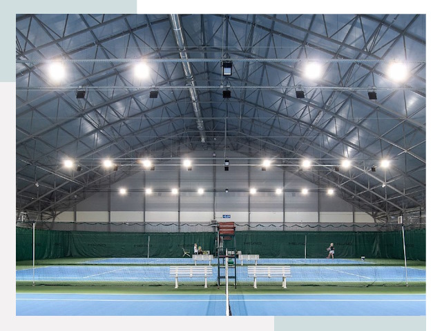 Строительство теннисных кортов в Сосногорск от 619 руб.