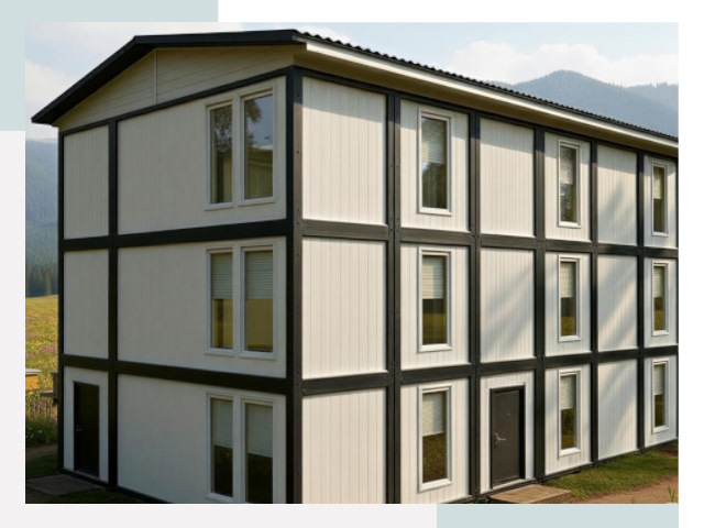 Модульные общежития в Сосногорске