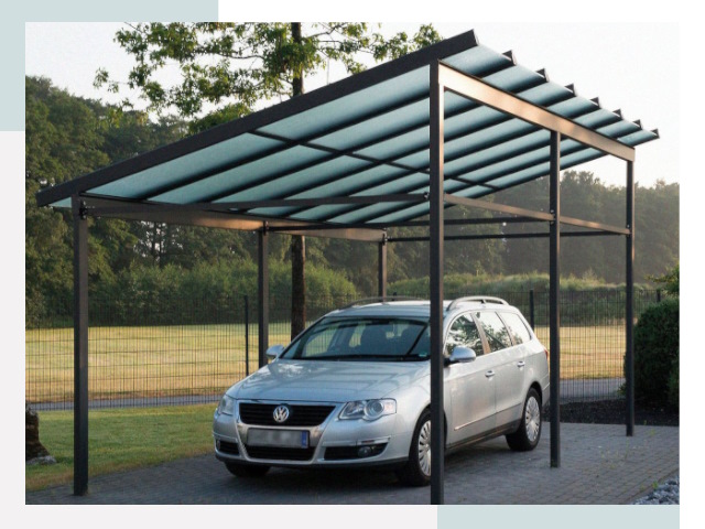 Навесы для автомобилей в Сосногорске