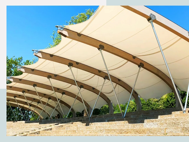 Мембранные конструкции в Сосногорск от 619 руб. за м2