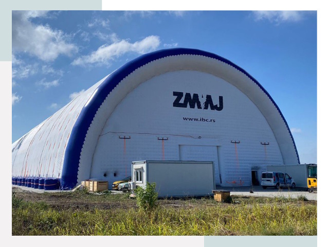 Брендирование ангаров в Сосногорске