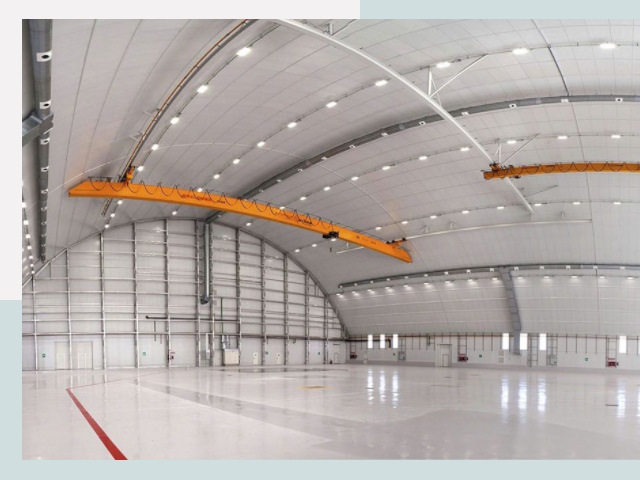 Оснащение ангаров в Сосногорск от СтальСтрой-Сно - цена от 619 руб.