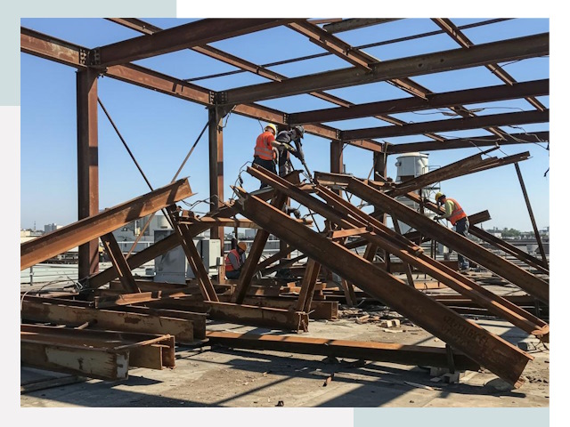 Демонтаж металлоконструкций в Сосногорске от 619 руб.