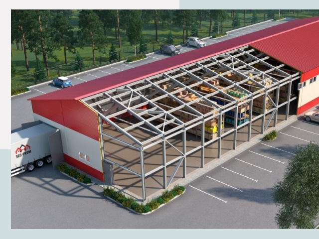 Проектирование ангаров в Сосногорске от 619 руб.