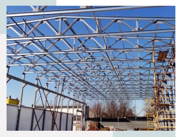 Металлокаркасы для складов в Сосногорске